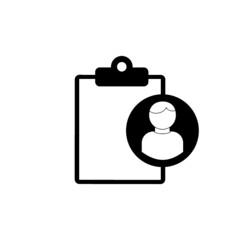 Skills icon isolated on white background