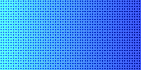 Blue gradient background with square dots. Vector abstract background with halftone squares design. Modern Vector illustration