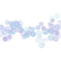 Raster illustration. Drops, circles. Abstract Background. Blue, purple