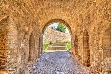 Fototapeta na wymiar Belgrade, Kalemegdan Fortress, HDR Image