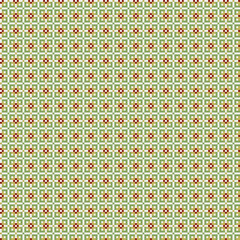 Abstract Cross Pattern generative computational art illustration