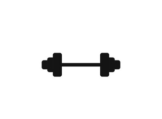 Dumbbell Icon. Vector illustration for graphic design, Web, UI, app.
