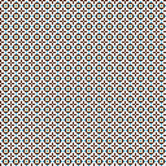 Abstract Cross Pattern generative computational art illustration