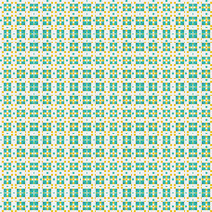 Fototapeta premium Abstract Cross Pattern generative computational art illustration