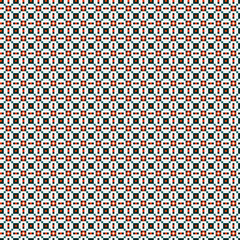 Abstract Cross Pattern generative computational art illustration