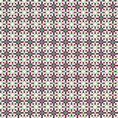 Abstract Cross Pattern generative computational art illustration