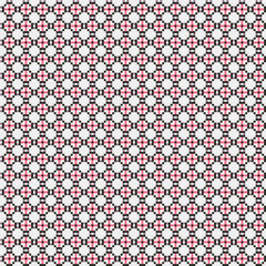 Abstract Cross Pattern generative computational art illustration