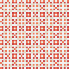 Abstract Cross Pattern generative computational art illustration