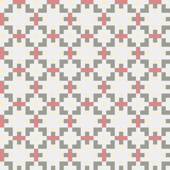 Abstract Cross Pattern generative computational art illustration