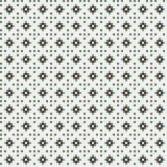 Abstract Cross Pattern generative computational art illustration