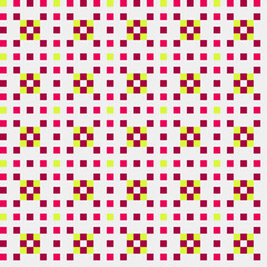 Abstract Cross Pattern generative computational art illustration