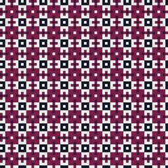 Abstract Cross Pattern generative computational art illustration