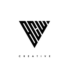 BCW Letter Initial Logo Design Template Vector Illustration