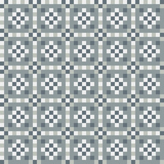 Abstract Cross Pattern generative computational art illustration