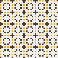 Abstract Cross Pattern generative computational art illustration