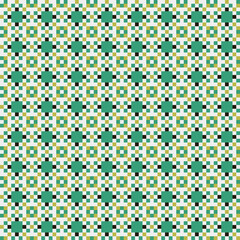 Abstract Cross Pattern generative computational art illustration