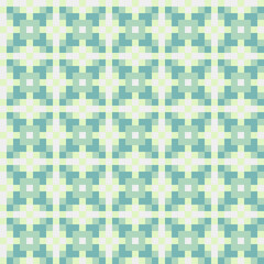 Abstract Cross Pattern generative computational art illustration