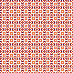 Abstract Cross Pattern generative computational art illustration