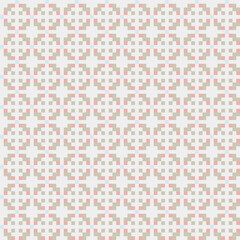 Abstract Cross Pattern generative computational art illustration