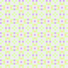 Abstract Cross Pattern generative computational art illustration