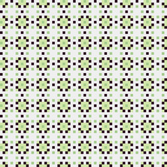 Abstract Cross Pattern generative computational art illustration