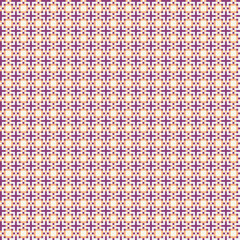 Abstract Cross Pattern generative computational art illustration