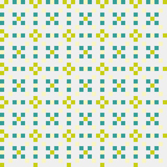 Abstract Cross Pattern generative computational art illustration