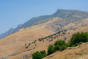 landscape with mountains