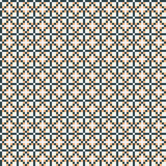 Abstract Cross Pattern generative computational art illustration