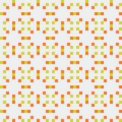 Fototapeta premium Abstract Cross Pattern generative computational art illustration