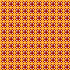 Abstract Cross Pattern generative computational art illustration