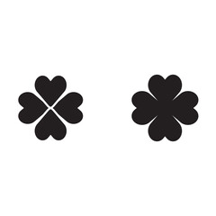 Fototapeta na wymiar Four leaf clover icon