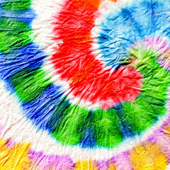 Coral Spiral Shibori Texture. Colorful Swirl Watercolor Clothing. Indigo Aquarelle Texture. Fuchsia Hard Grunge. Rainbow Hippie Background. Purple Brushed Graffiti. Dirty Background.