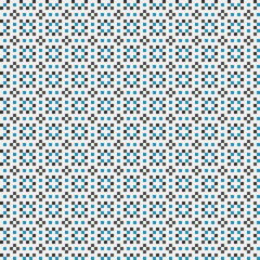 Abstract Cross Pattern generative computational art illustration