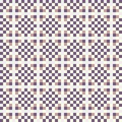 Fototapeta premium Abstract Cross Pattern generative computational art illustration