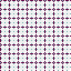 Abstract Cross Pattern generative computational art illustration