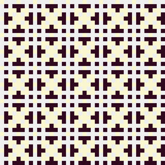 Abstract Cross Pattern generative computational art illustration