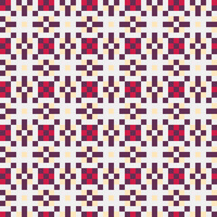 Abstract Cross Pattern generative computational art illustration