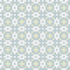 Abstract Cross Pattern generative computational art illustration