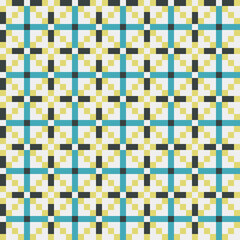Abstract Cross Pattern generative computational art illustration