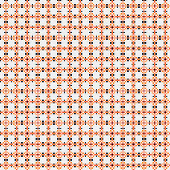 Fototapeta premium Abstract Cross Pattern generative computational art illustration