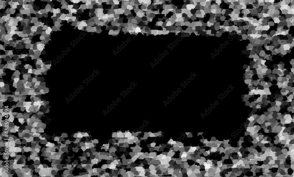 Poster stylish abstract image for your creative design of layout. backdrop with black and white pattern. co