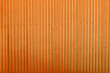Fond tôles rainurées orange 