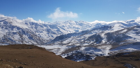 Caucasus Mountains in Azerbaijan Quba District