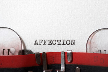 Affection concept view