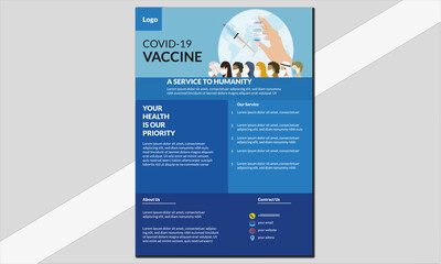 Covid-19 Vaccination Flyer Templates