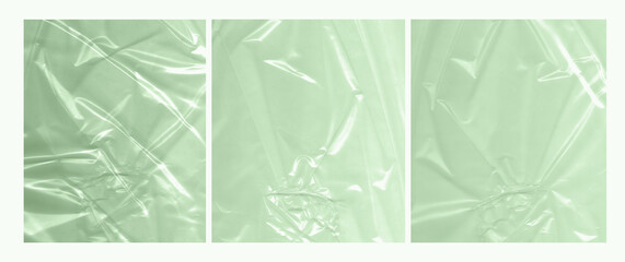 simple plastic wrap, stretching plastic vinyl 3set texture 2