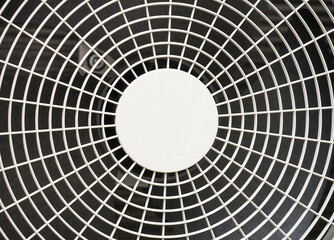 a conditioner compressor fan front view