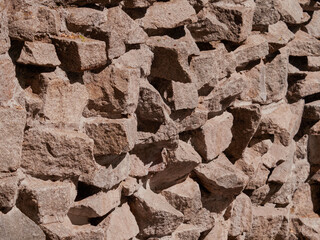 Abstract white brick wall textured background