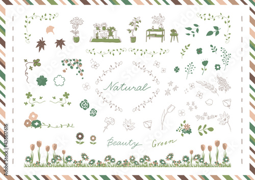 花 植物 素材集 Wall Mural Wallpaper Murals Wallsheaven Kid A